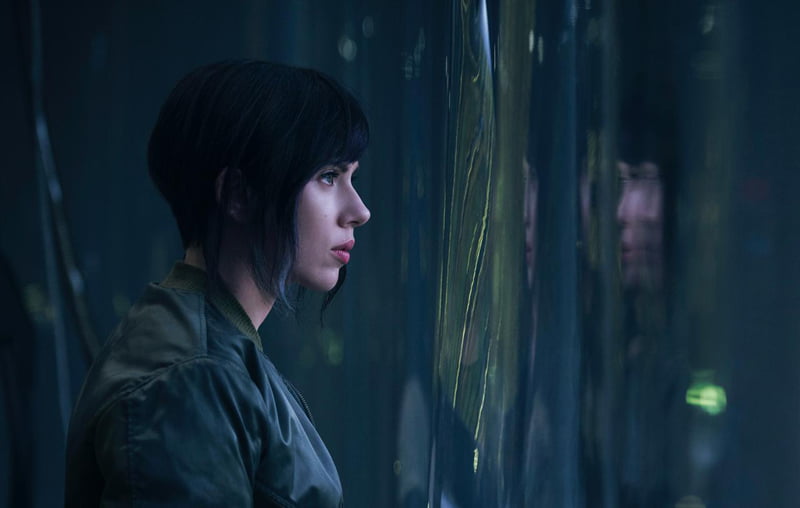 Scarlett Johansson em Ghost in the Shell