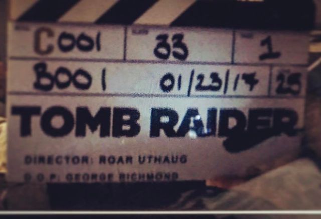 Tomb Raider filmagens